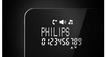 تلفن رومیزی و دیواری فیلیپس مدلPhilips M110B با صفحه نمایش دیجیتالی